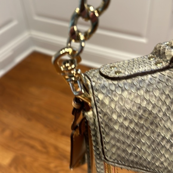 Rebecca Minkoff Collection Python Embossed Handbag - Picture 11 of 11